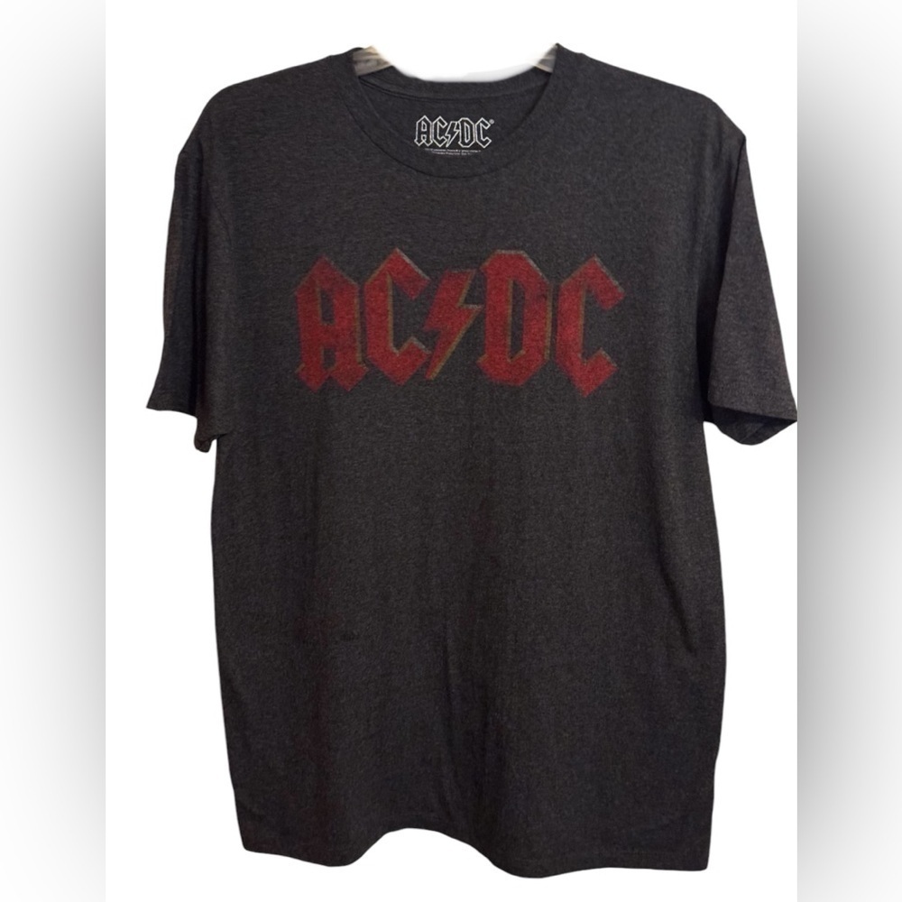 AC/DC Vintage Logo T-Shirt Rock n Roll Medium